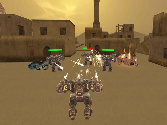 Изображение игры: Real Robots War Fighting 2018