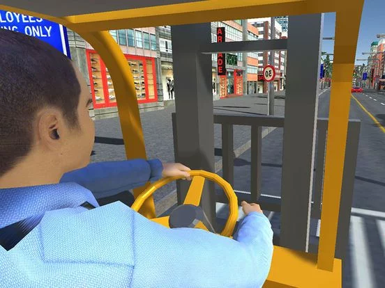 Изображение игры: Extreme Forklifter driving 3D simulator