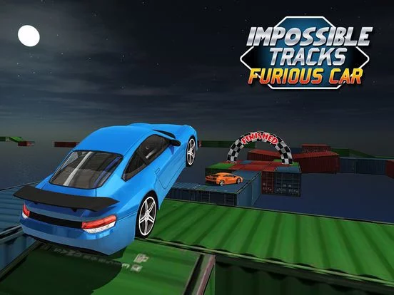 Изображение игры: Impossible Tracks - Car stunts and fast Driving 3D