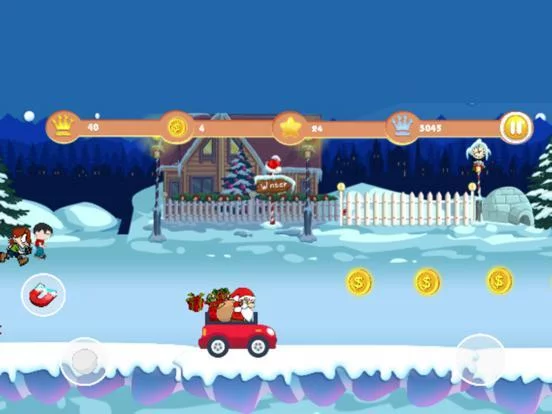 Изображение игры: Play Santa Adventure