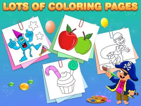 Изображение игры: Many Color - Coloring Book