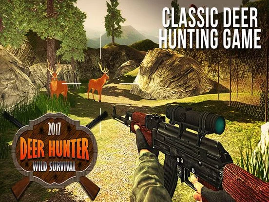 Изображение игры: Wild Deer hunting 2017 - Safari Sniper Shooting 3D