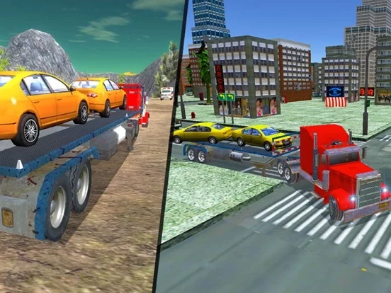 Изображение игры: Cargo Transport Truck Driver 3D - Ultimate Offroad