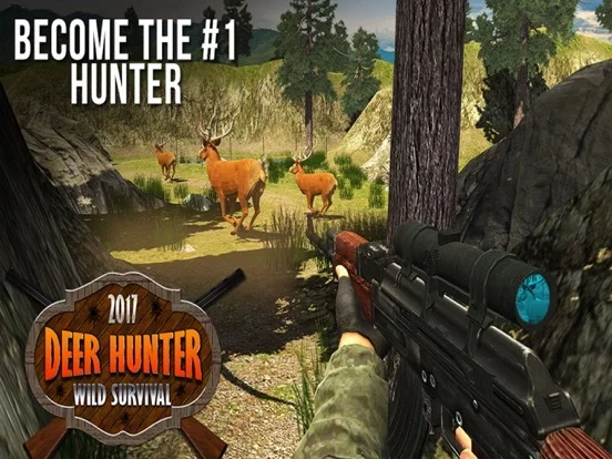 Изображение игры: Wild Deer hunting 2017 - Safari Sniper Shooting 3D