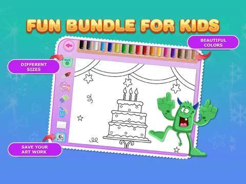 Изображение игры: Many Color - Coloring Book