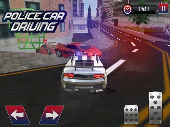 Изображение игры: Furious Police Criminal chase - Police car driving