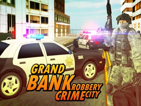Изображение игры: Bank Robbery - crime city police shooting 3D free