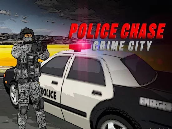 Изображение игры: Police chase Car driving 3D simulator free