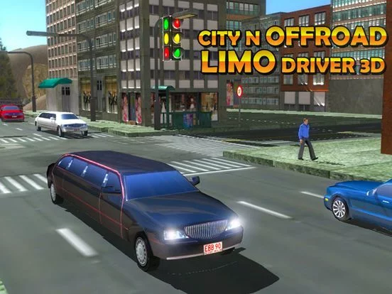 Изображение игры: Limo Driver free 3D simulator 2017