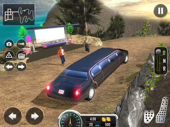Изображение игры: Limo Driver free 3D simulator 2017