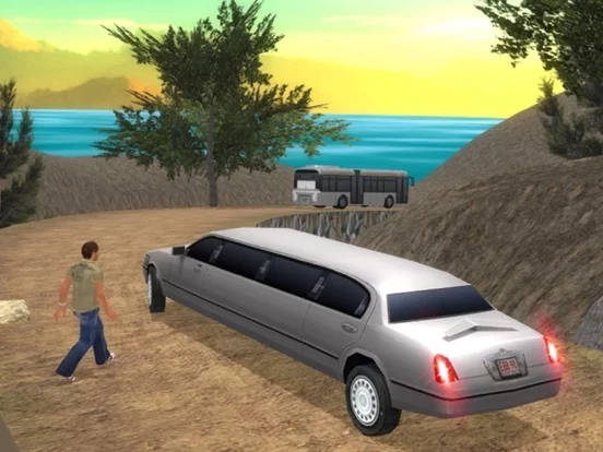 Изображение игры: Limo Driver free 3D simulator 2017