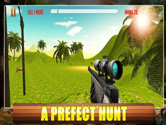 Изображение игры: Big Deer Hunting Game: Sniper Forest Hunt Pro