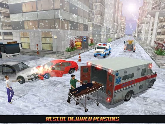 Изображение игры: Ambulance Duty Simulator 2017-Rescue Driving 3D