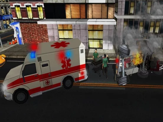 Изображение игры: Ambulance Simulator 2017 - 911 rescue driving 3D