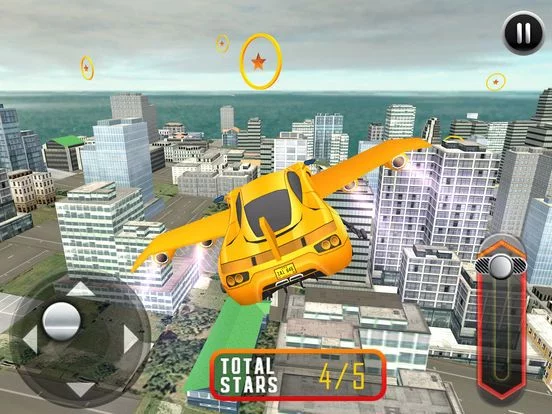 Изображение игры: Sports Flying car Flight-Aeroplane Simulator 2017