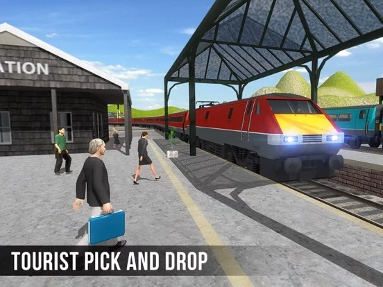 Изображение игры: Train Simulator Euro driving