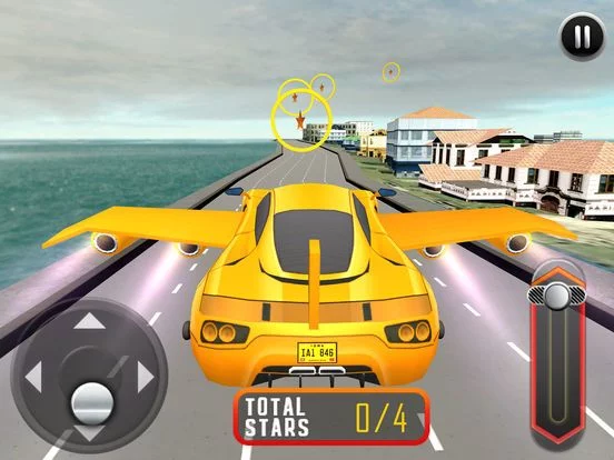 Изображение игры: Sports Flying car Flight-Aeroplane Simulator 2017
