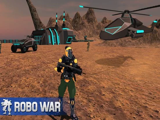Изображение игры: Steel Robot War Fighting 2018