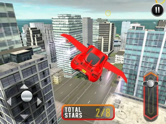 Изображение игры: Sports Flying car Flight-Aeroplane Simulator 2017