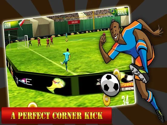 Изображение игры: Real Champions Football: World League Soccer