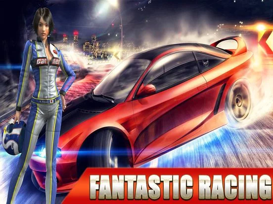 Изображение игры: Super Car Racing Nitro Online Edition Free
