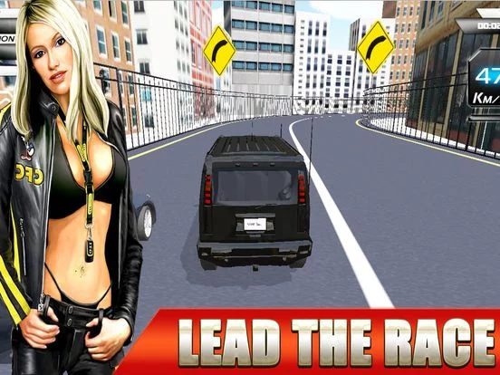 Изображение игры: Super Car Racing Nitro Online Edition Free