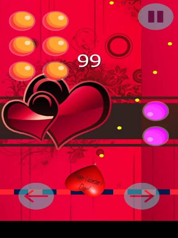 Изображение игры: Valentine Bubble Shooter