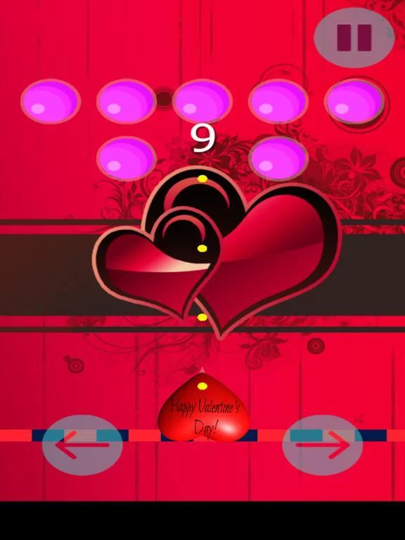 Изображение игры: Valentine Bubble Shooter