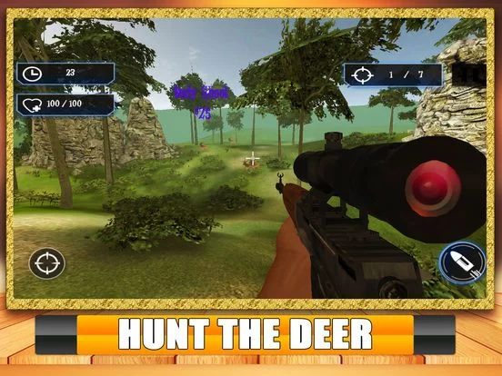 Изображение игры: Deer Hunting Elite Sniper: 2017 Hunter forest