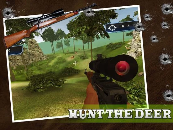 Изображение игры: 2016 3D Big Deer: Hunting Sniper Survival Free