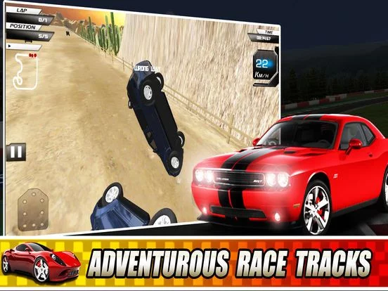 Изображение игры: Car Racing Challenge Double Down Competition Free