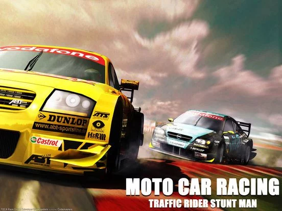 Изображение игры: Traffic Rider Stunt Man Moto Car Racing Free
