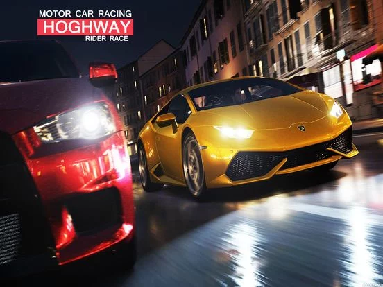 Изображение игры: Motor Car Racing Highway Rider Race