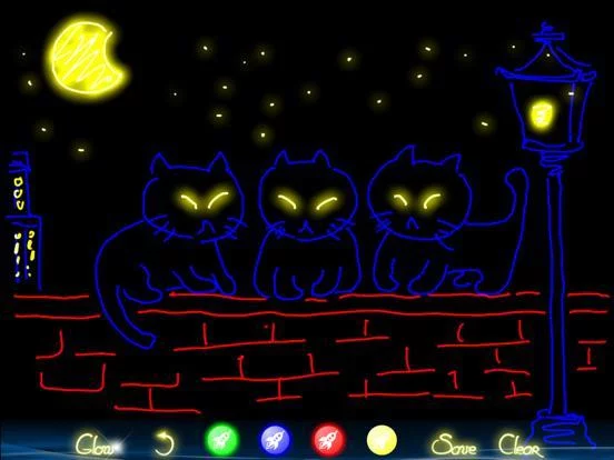 Изображение игры: Glow Doodle 2