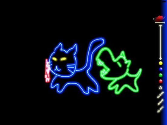 Изображение игры: 3D Glow Doodle iP3 for iPad