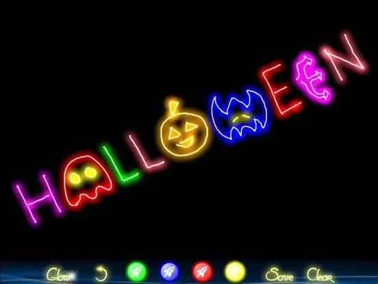 Изображение игры: Glow Doodle 2