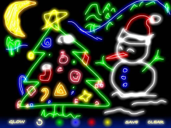 Изображение игры: Glow Doodle