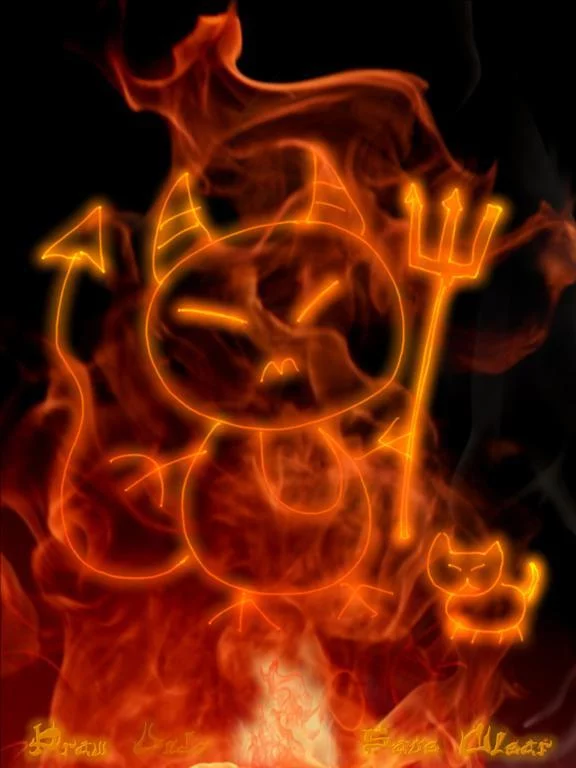 Изображение игры: Fire Doodle
