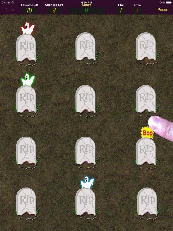 Изображение игры: Boppin Ghosts