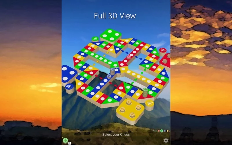 Изображение игры: Aeroplane Chess 3D