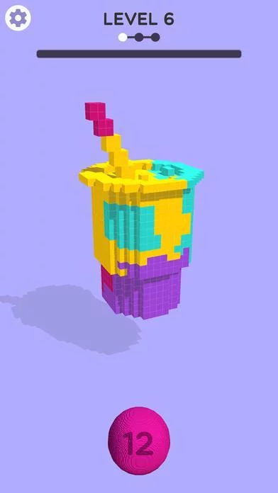 Изображение игры: Cube Paint 3D