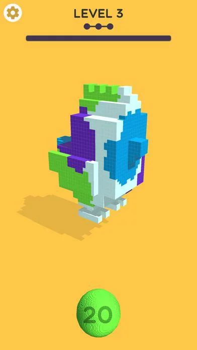 Изображение игры: Cube Paint 3D