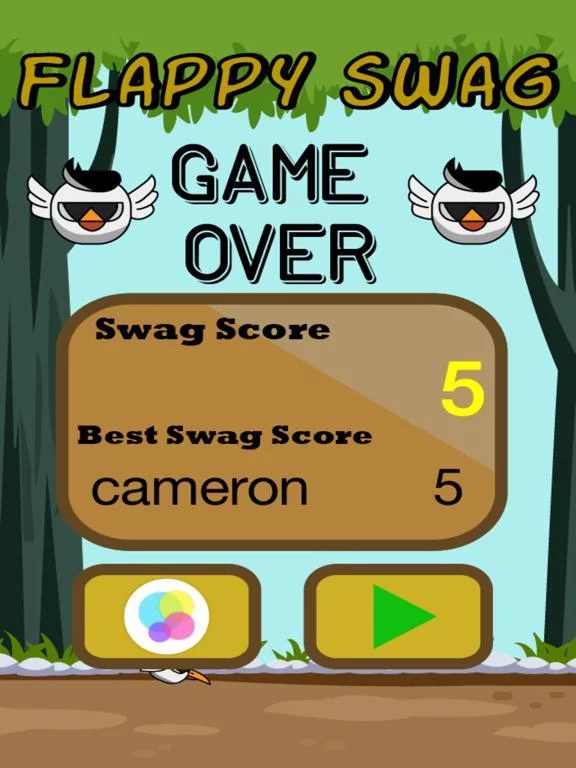 Изображение игры: Flappy Swag