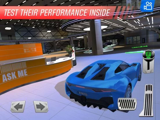 Изображение игры: Car Showroom: Luxury Sports Auto Racing Simulator