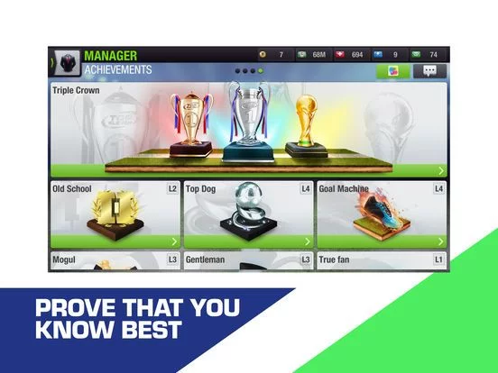 Изображение игры: Top Eleven 2018 Soccer Manager