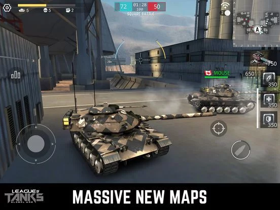 Изображение игры: League of Tanks