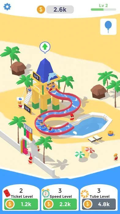 Изображение игры: Idle Aquapark
