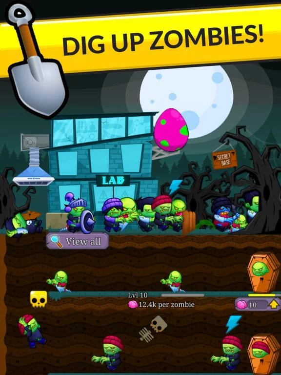 Изображение игры: Zombie Labs: Idle Tycoon