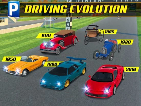 Изображение игры: Driving Evolution Parking Sim Real Car Driver Test