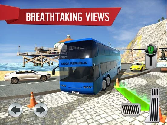 Изображение игры: Vacation Tourist: Mountain Road Climb Racing Sim